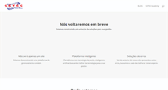 Desktop Screenshot of grupocetec.com.br